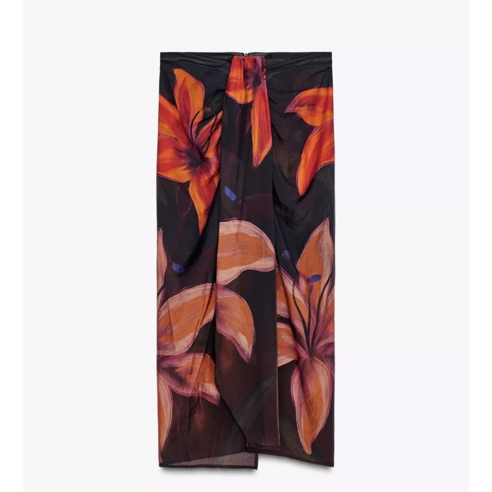 ZARA BLOGGERS FAV FLORAL PRINT SARONG